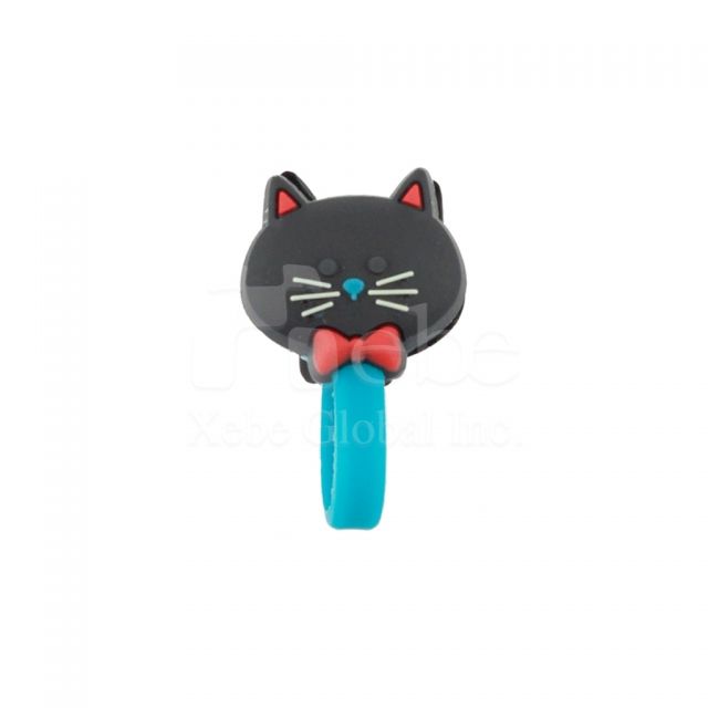 卡通黑猫卷线器创意礼品