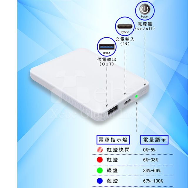 可印刷充电宝定制